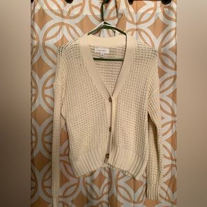 Small Popsugar Button cardigan.